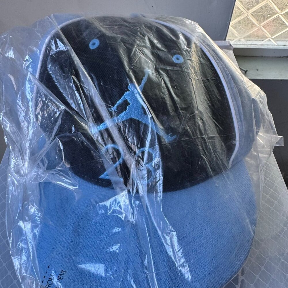 Jordan Jumpman UNC Fitted Hat 2003 Deadstock Size‎ 7 1/4